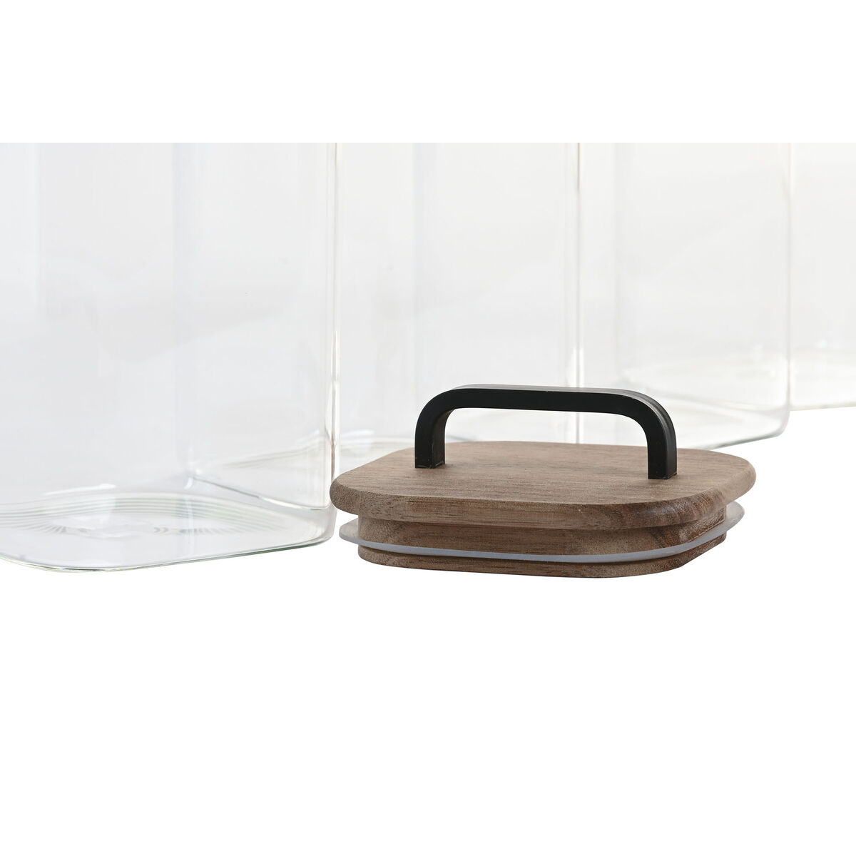 4 Tubs Home ESPRIT Transparent Natural 4 Pieces, view 2