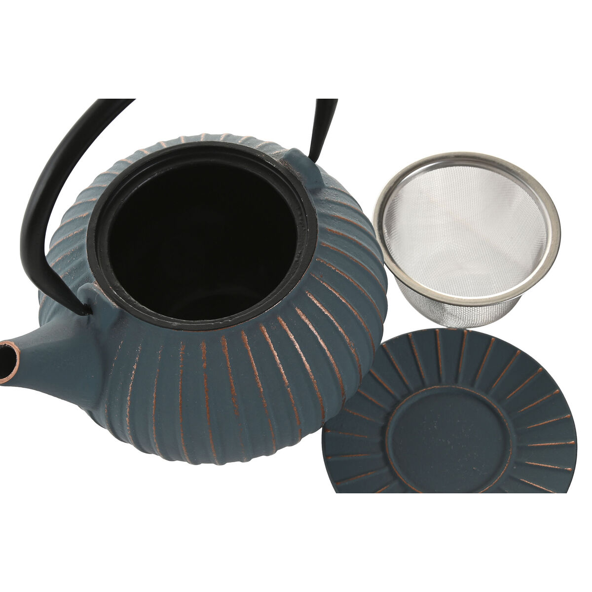 Teapot Home ESPRIT Turquoise Stainless steel Iron 850 ml, view 4