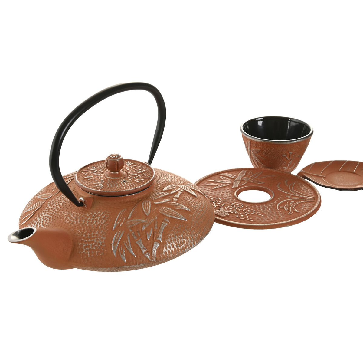 Teapot Home ESPRIT Orange Stainless steel Iron 800 ml, view 2