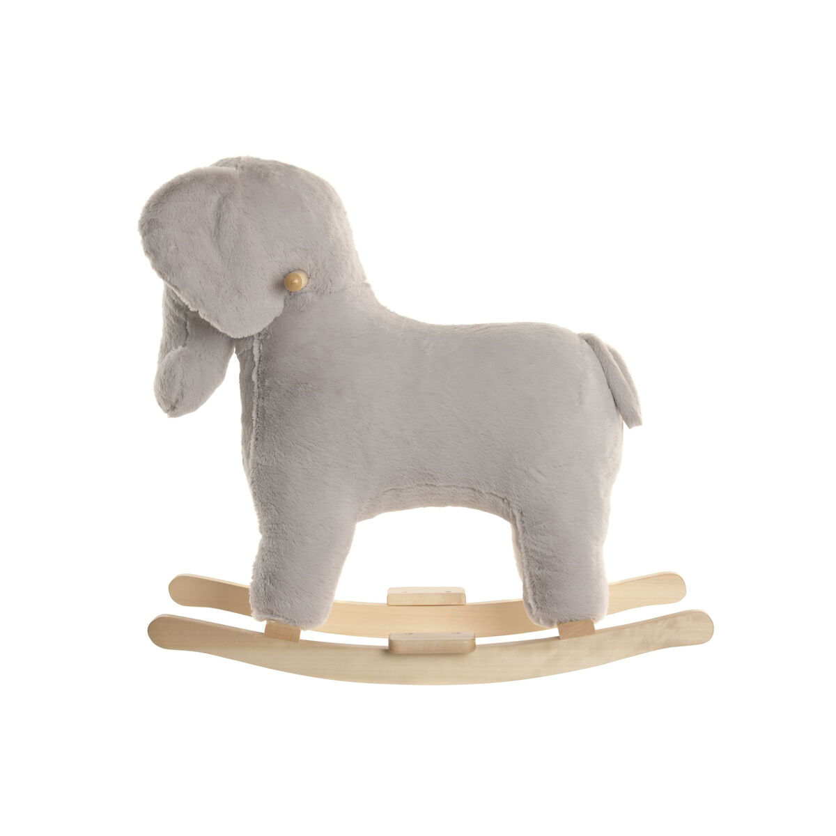 Schommelstoel Home ESPRIT Grijs Natuurlijk Olifant