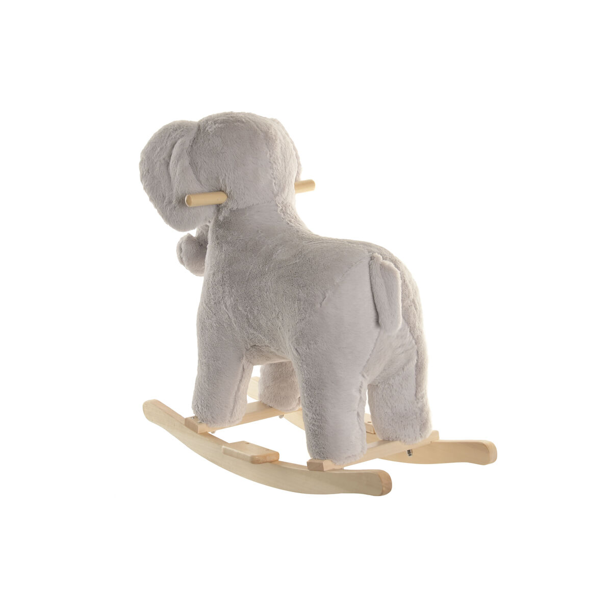 Schommelstoel Home ESPRIT Grijs Natuurlijk Olifant