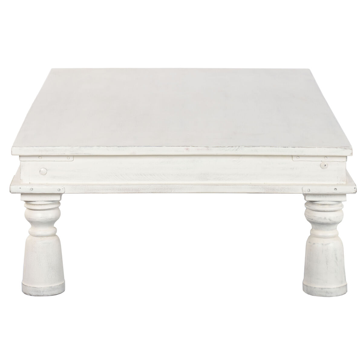 Hoofdtafel Home ESPRIT Wit 70 x 107 x 45 cm