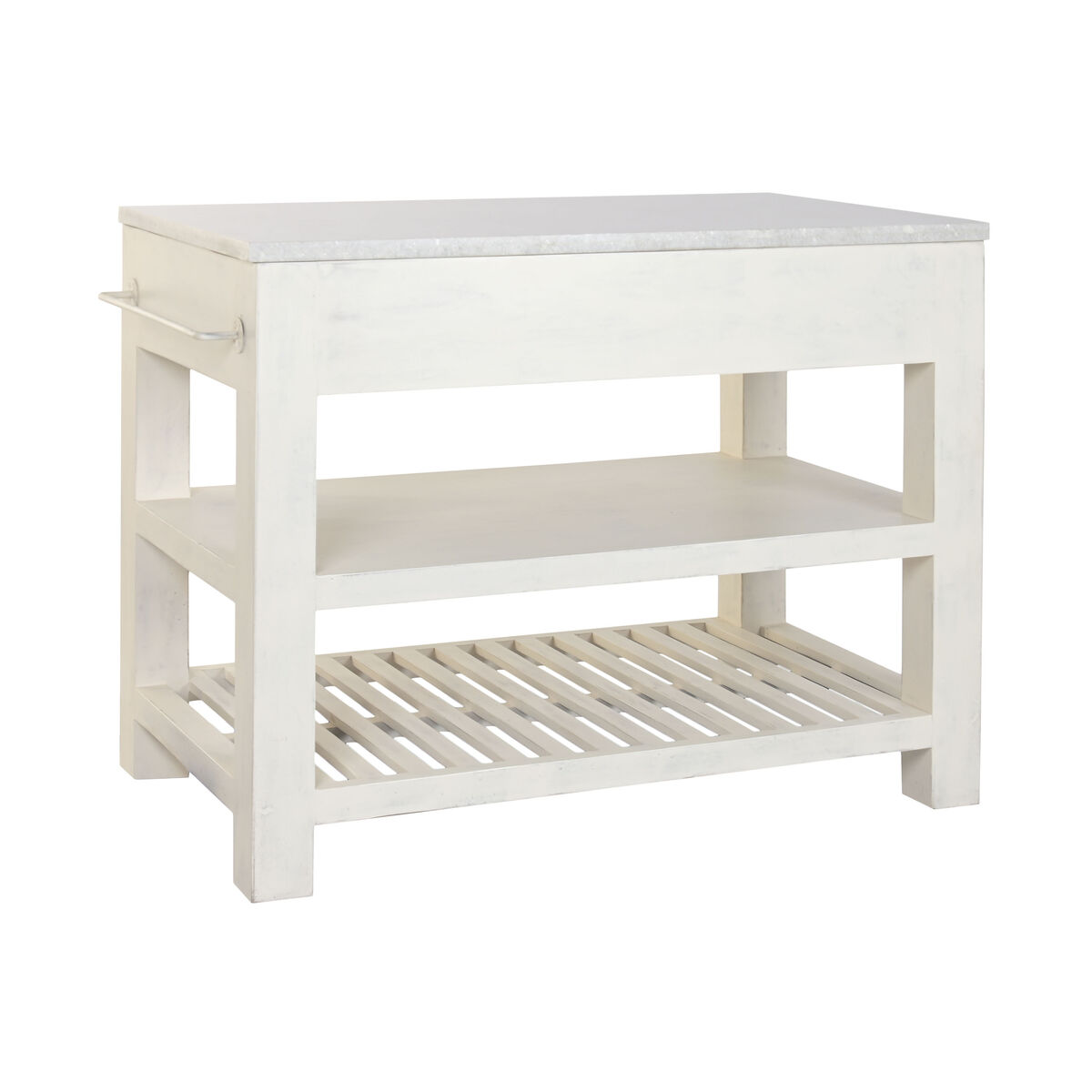Gemakkelijk verplaatsbare meubels Home ESPRIT Wit 119 x 70 x 93 cm