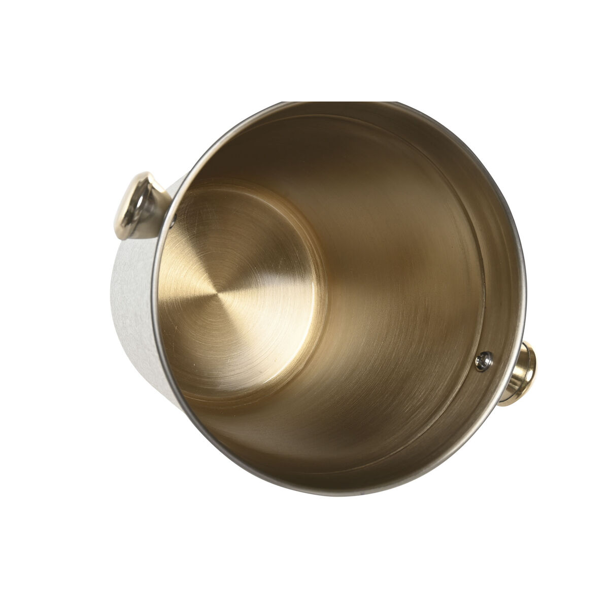 Ice Bucket Home ESPRIT White Golden Stainless steel Aluminium 17 x 14 x 13 cm, view 3