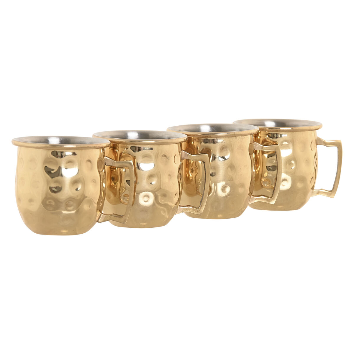 4 Piece Mug Set Home ESPRIT Golden Loft, view 2