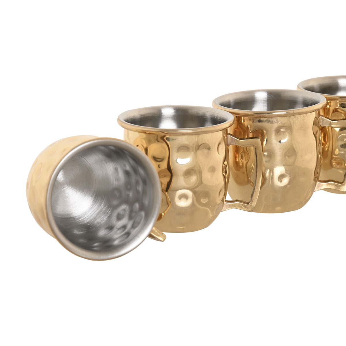 4 Piece Mug Set Home ESPRIT Golden Loft, view 3