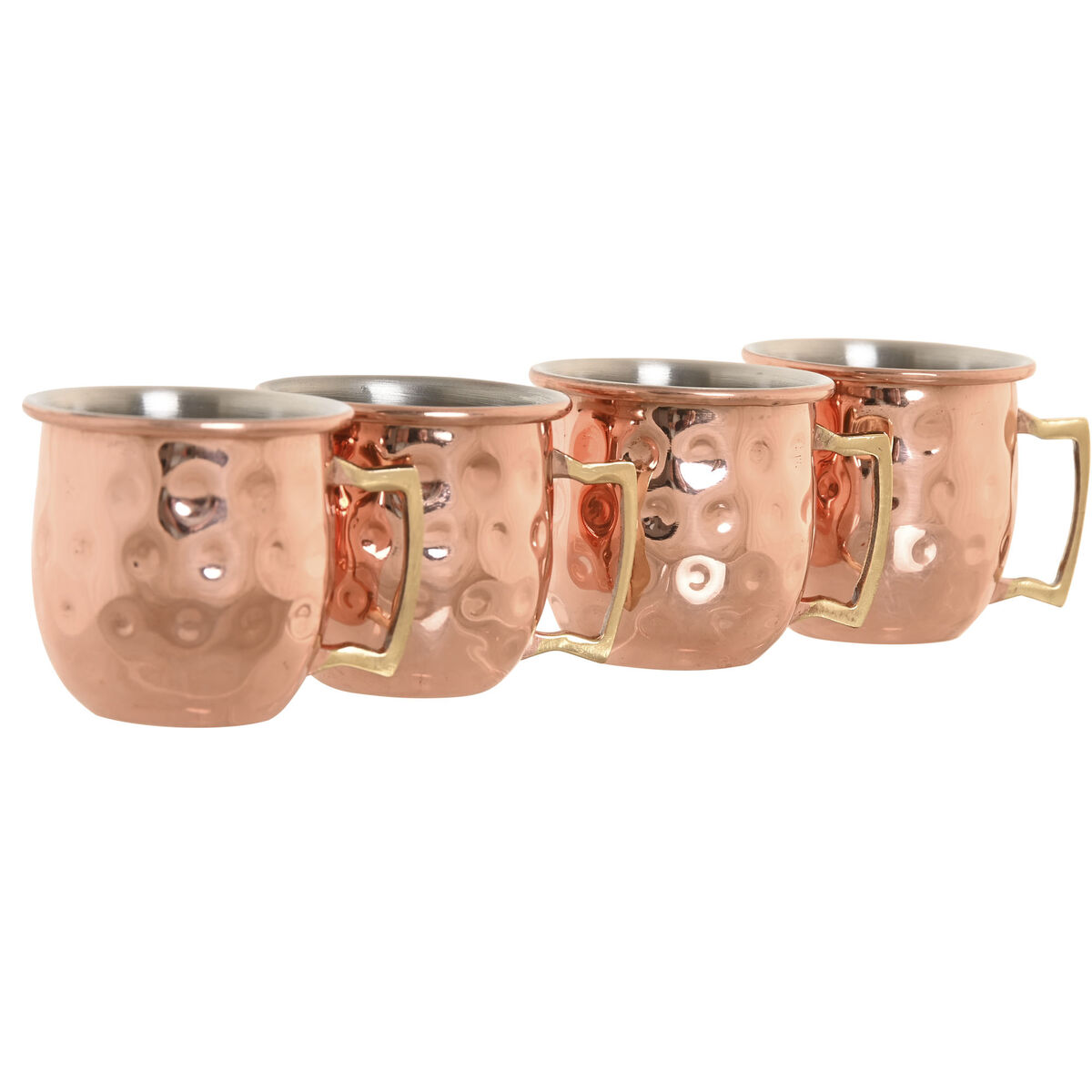 Set van 4 mokken Home ESPRIT Loft