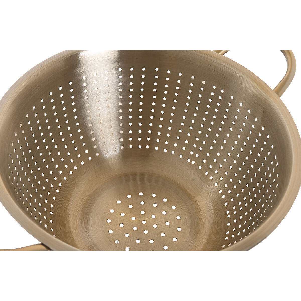 Drainer Home ESPRIT Golden Stainless steel Aluminium 24 x 24 x 19 cm, view 2