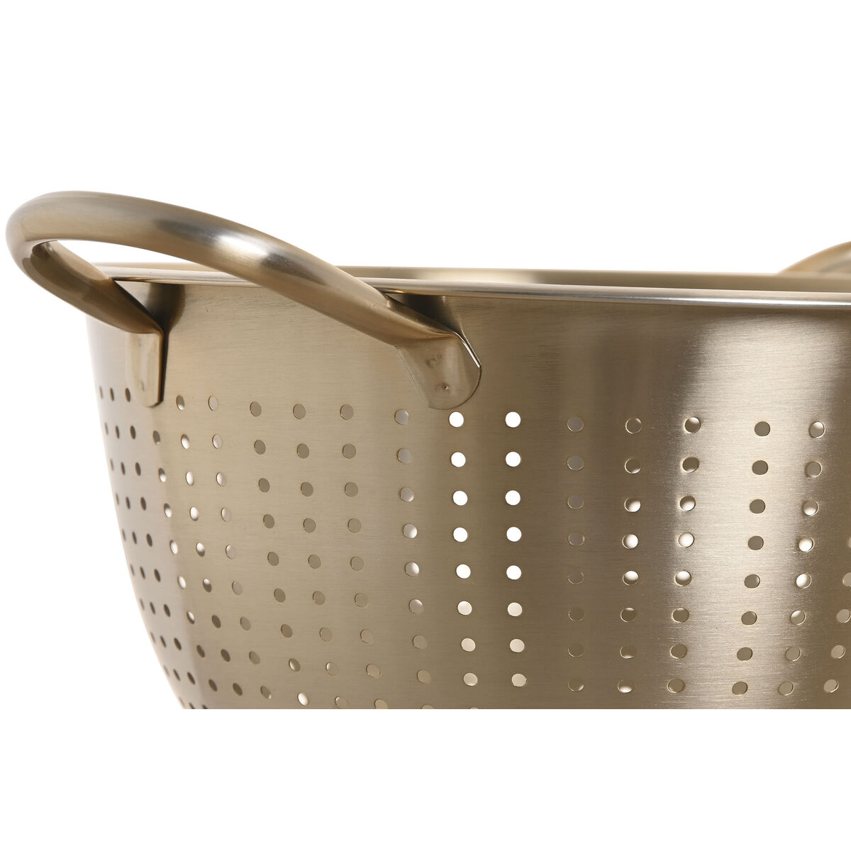 Drainer Home ESPRIT Golden Stainless steel Aluminium 24 x 24 x 19 cm, view 3