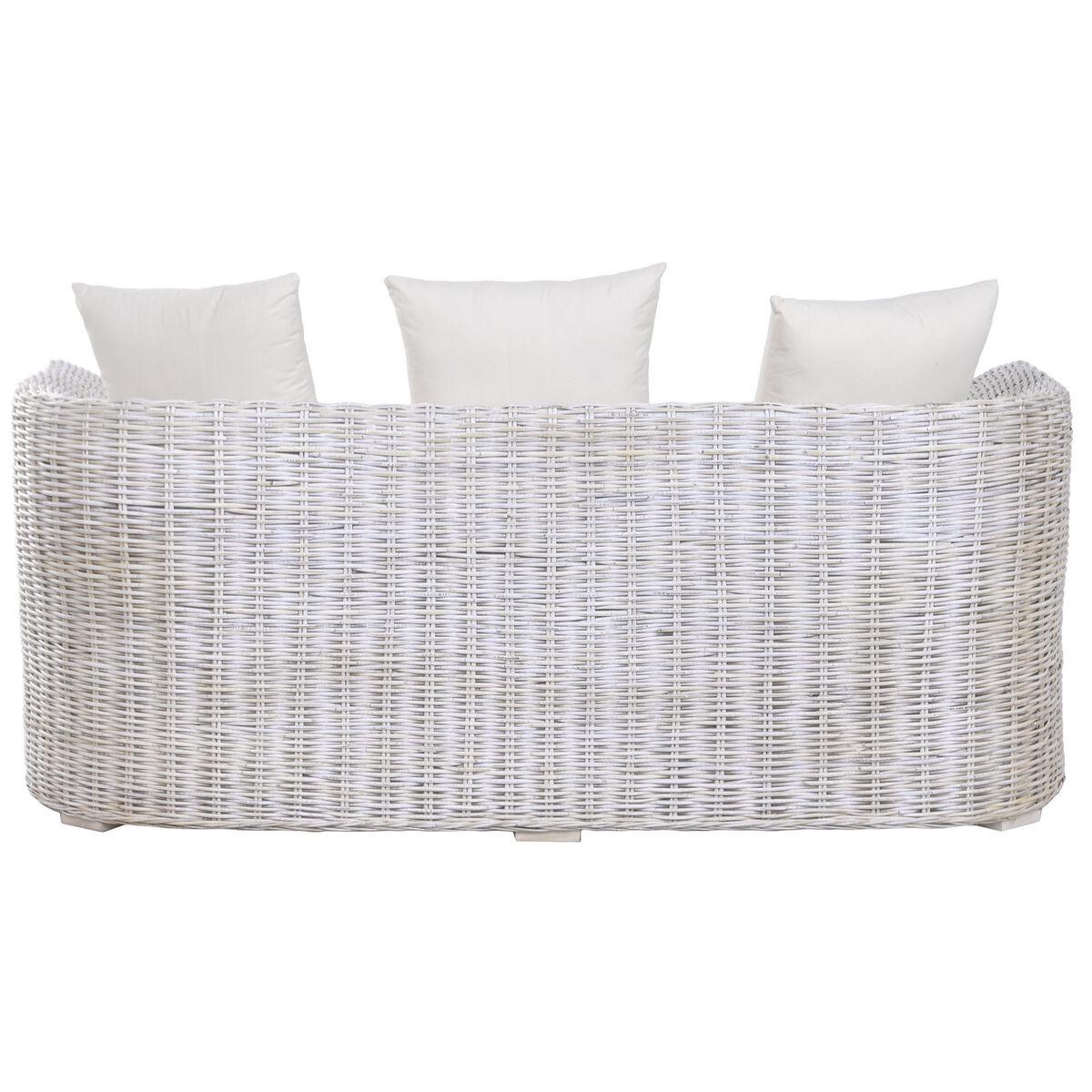 Sofa Home ESPRIT Wit Bali Decapé 174 x 88 x 69 cm