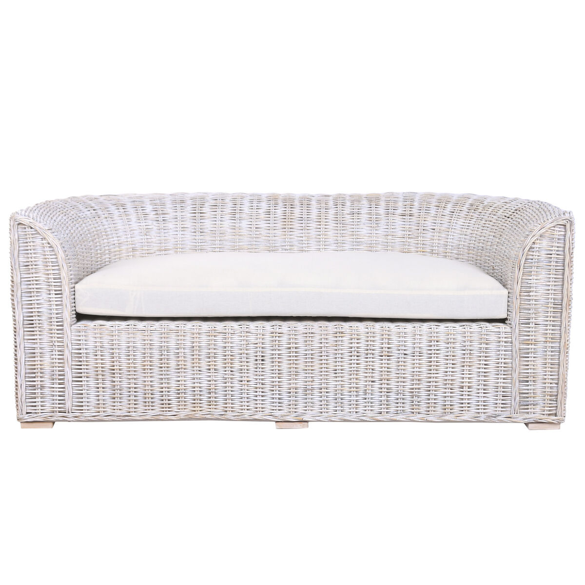 Sofa Home ESPRIT Wit Bali Decapé 174 x 88 x 69 cm