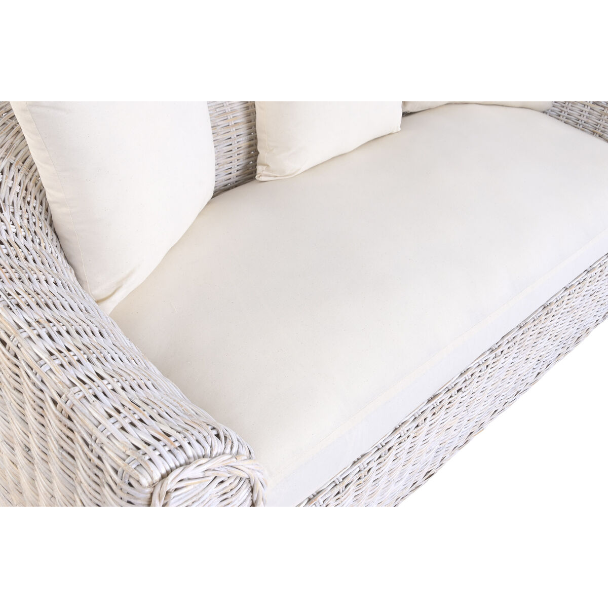 Sofa Home ESPRIT Wit Bali Decapé 174 x 88 x 69 cm