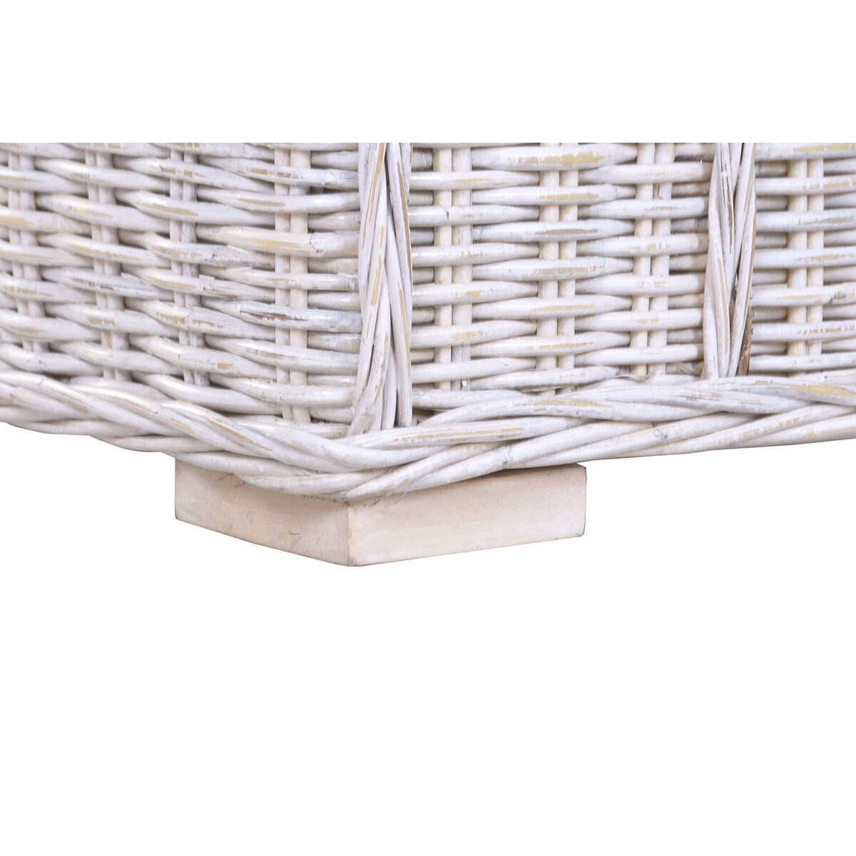 Leunstoel Home ESPRIT Wit 100 x 78 x 68 cm