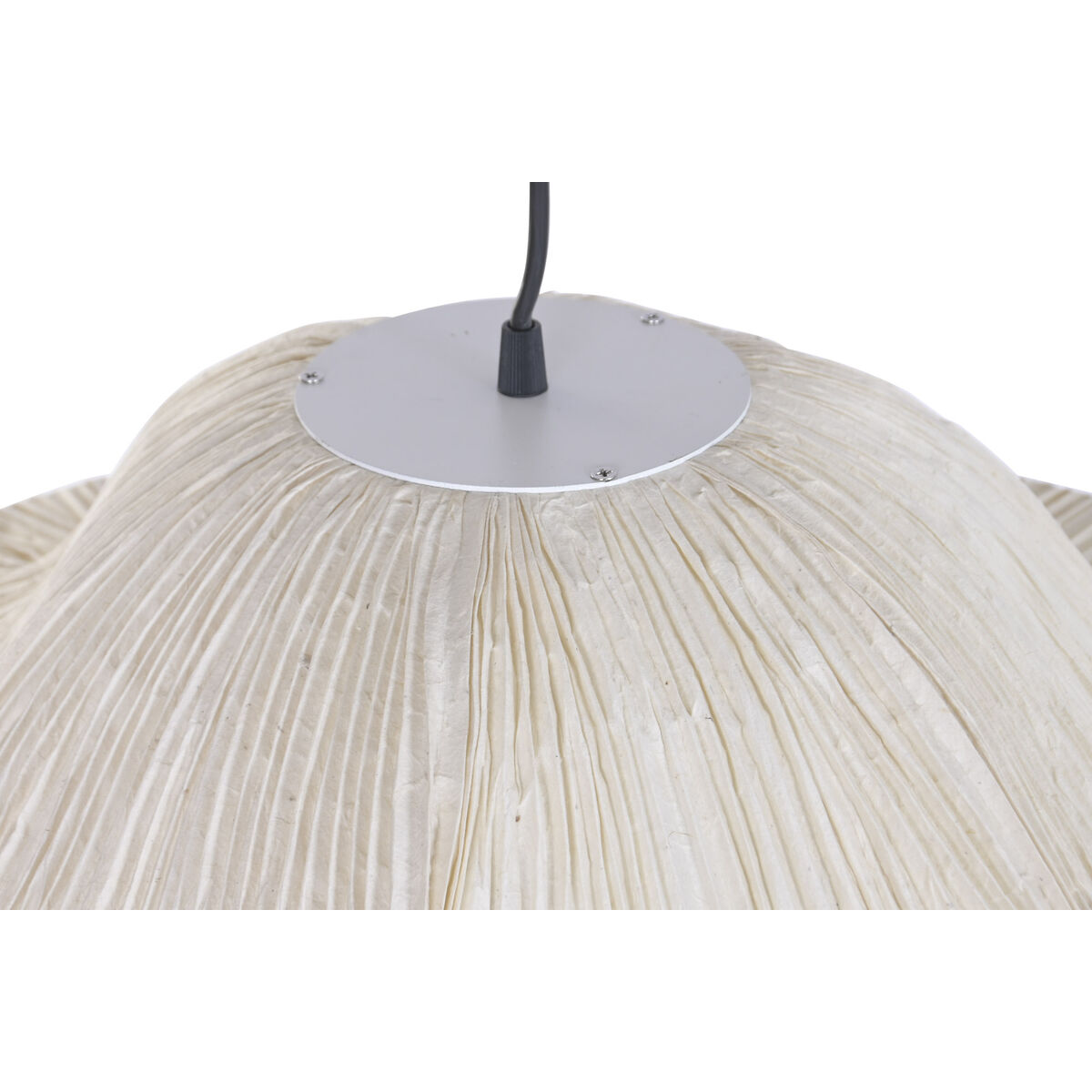 Plafondlamp Home ESPRIT Papier Staal 62,5 X 62,5 X 19,5 CM