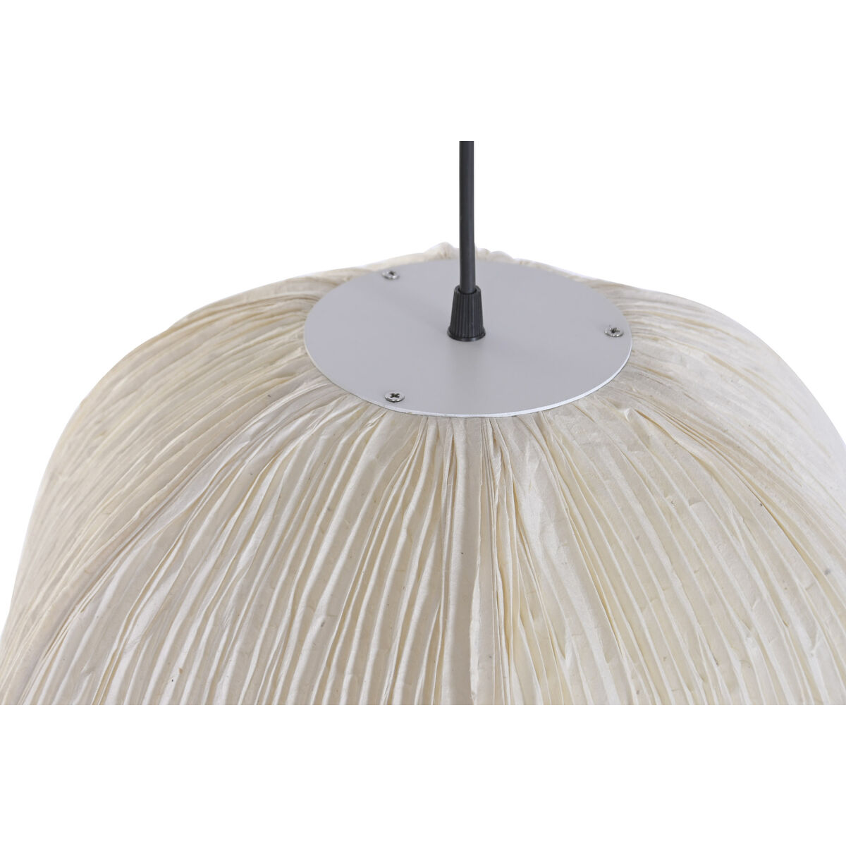 Plafondlamp Home ESPRIT Papier Staal 43,5 X 43,5 X 24,5 CM