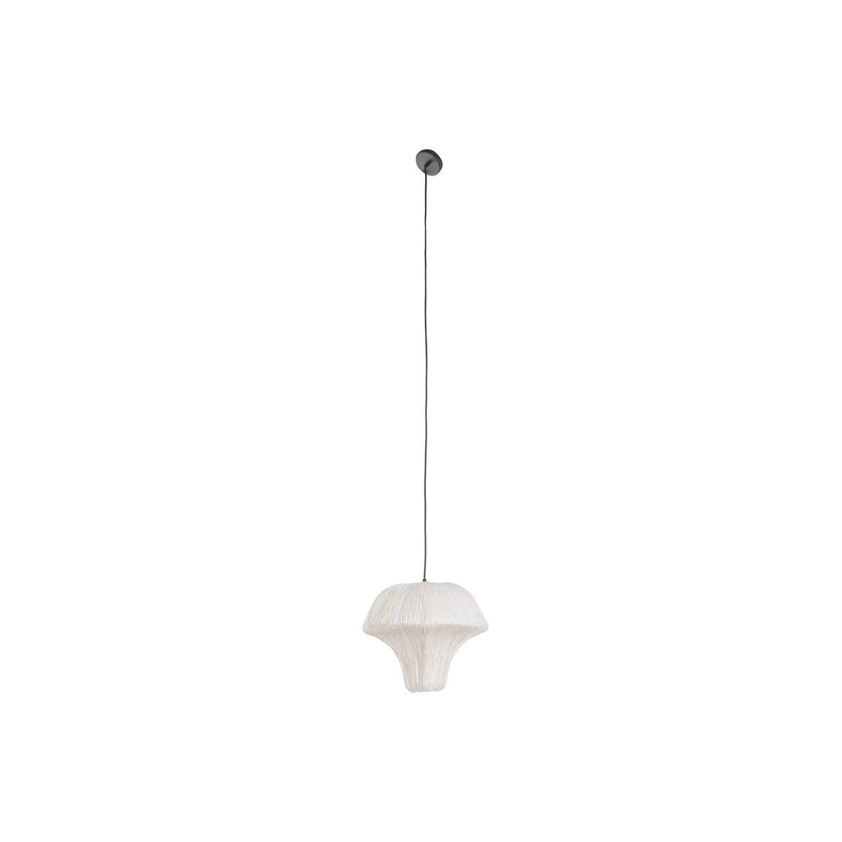 Plafondlamp Home ESPRIT Papier Staal 37,5 X 37,5 X 30 CM