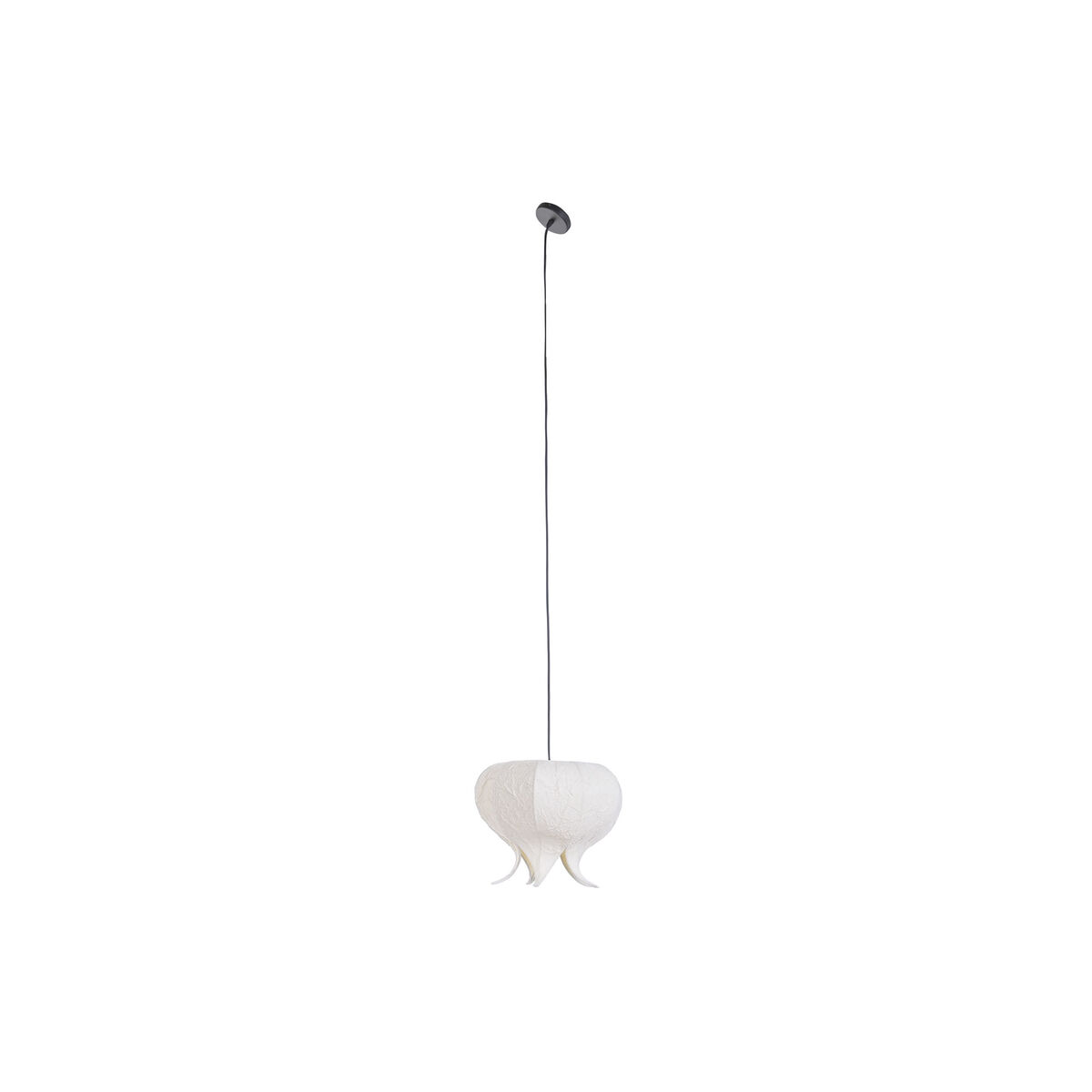 Plafondlamp Home ESPRIT Papier Staal 35,5 X 35,5 X 28,5 CM
