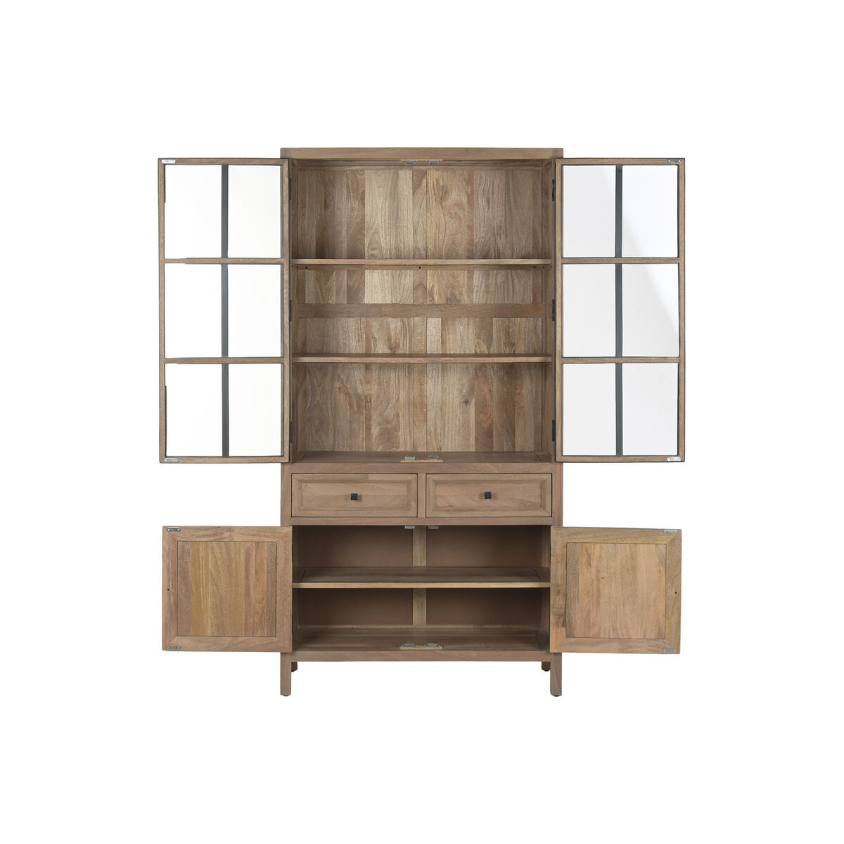 Display Standaard Home ESPRIT Metaal Mangohout 100 X 42 X 195 CM