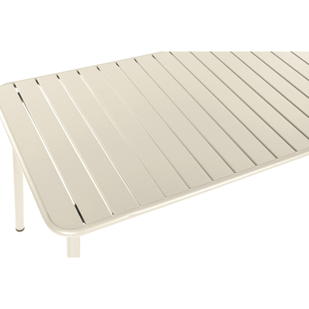 Tafel met vier stoelen Home ESPRIT Crème 140 x 70 x 75 cm