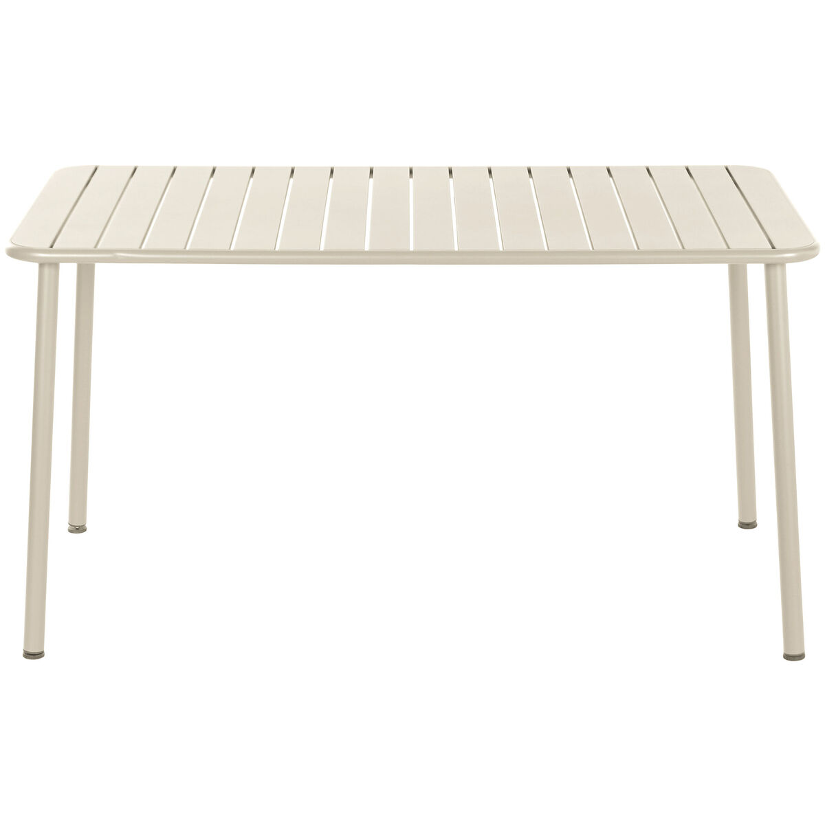 Tafel met vier stoelen Home ESPRIT Crème 140 x 70 x 75 cm