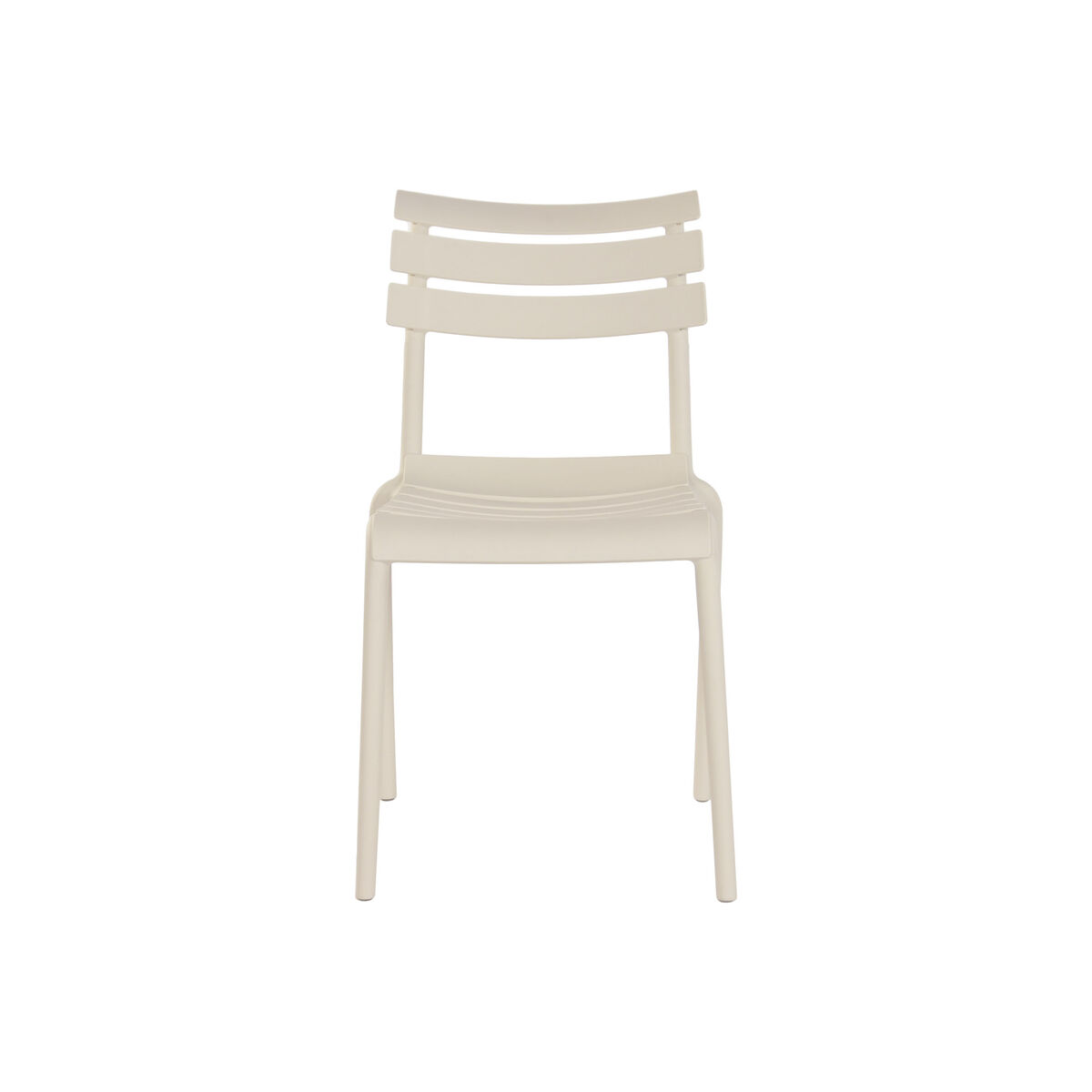 Tafel met vier stoelen Home ESPRIT Crème 140 x 70 x 75 cm