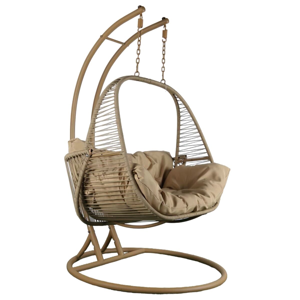 Tuinstoel Home ESPRIT Lichtbruin 108 X 60 X 118 CM
