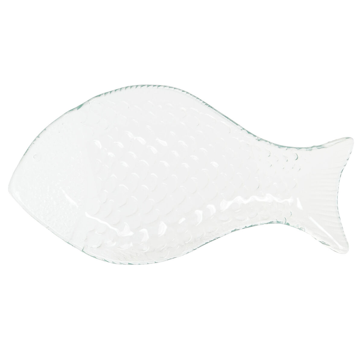 Set van trays Home ESPRIT Hemelsblauw Vis Mediterrane (3 Stuks)
