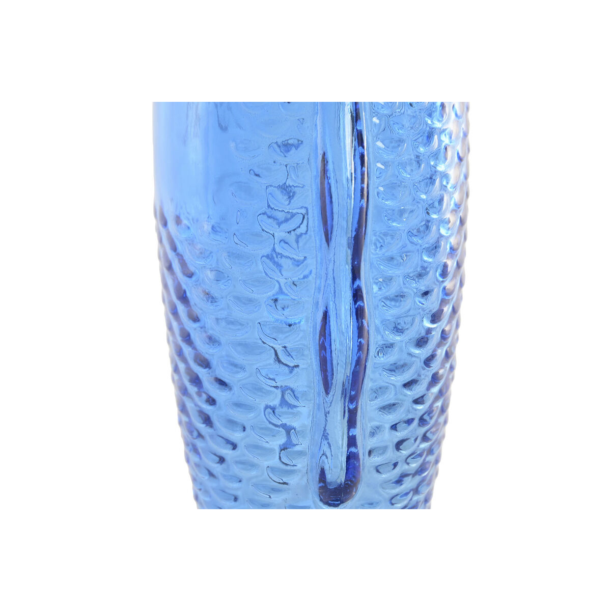 Vaas Home ESPRIT Blauw Turkoois Kristal Mediterrane 10 X 7 X 26,3 CM (2 Stuks)