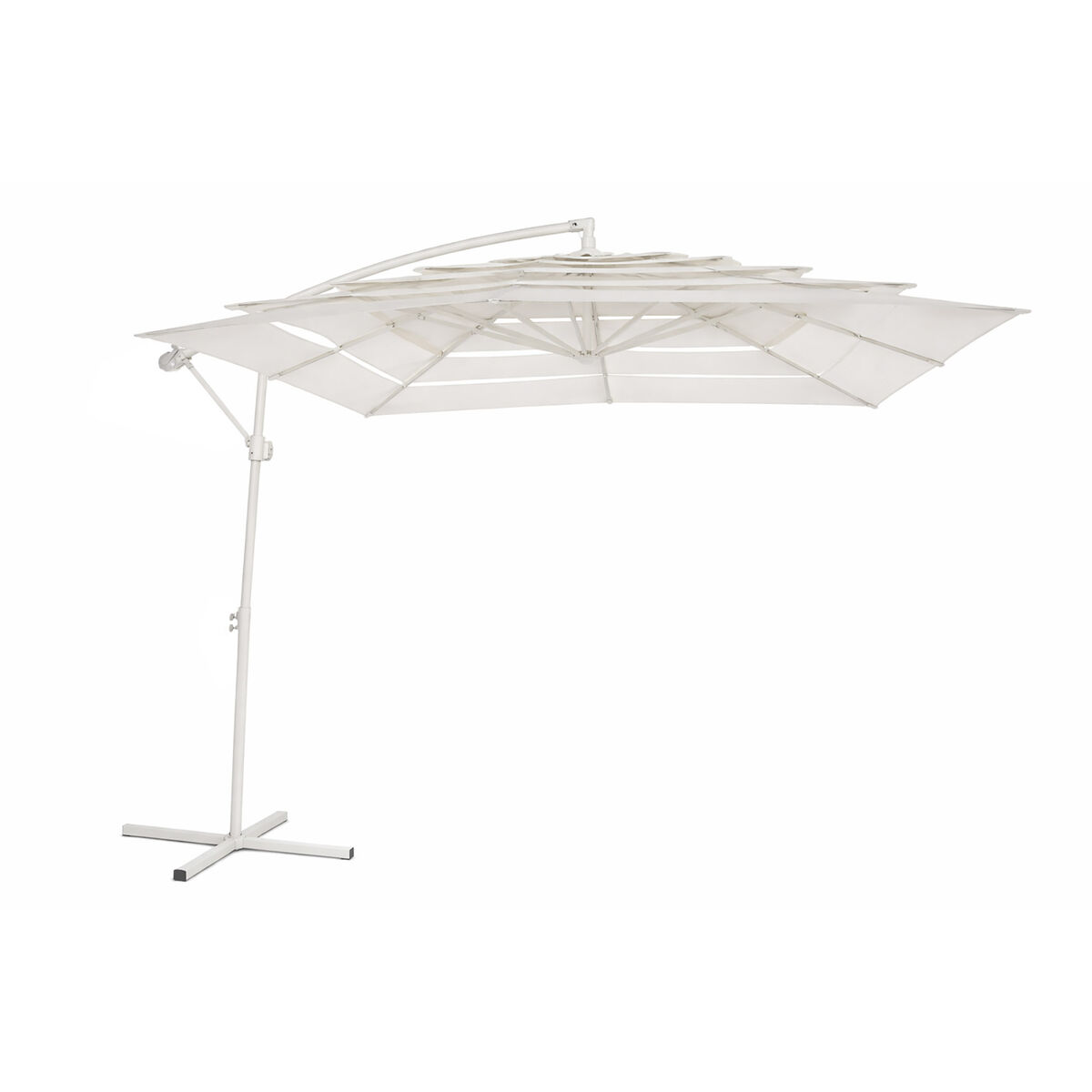 Parasol Home ESPRIT Wit 250 X 250 X 250 CM