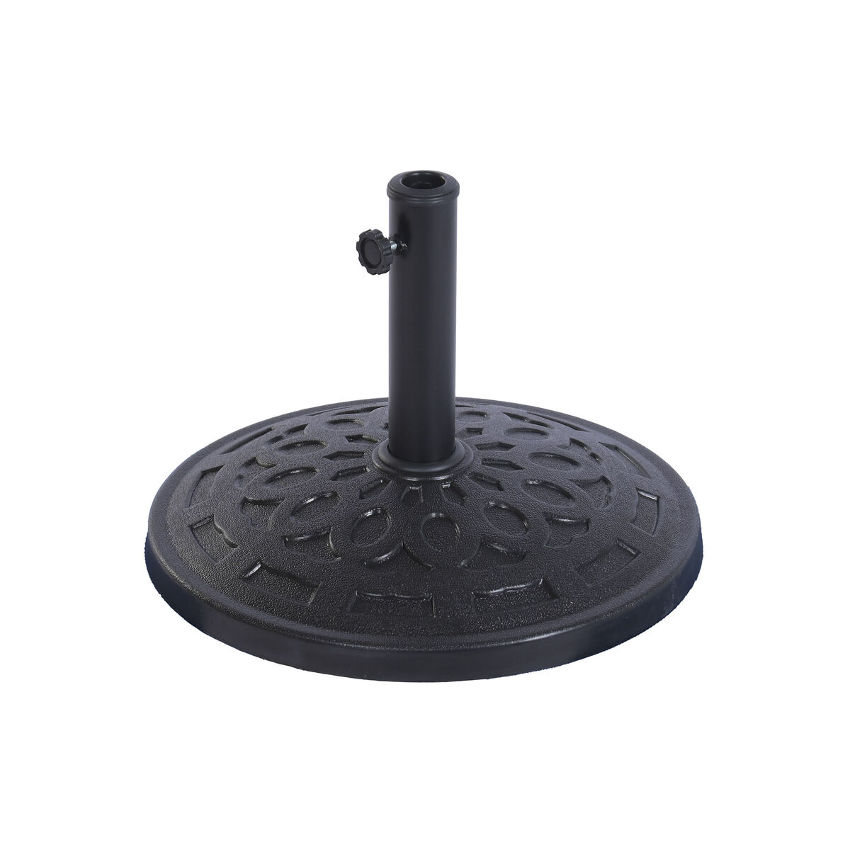 Voet voor Parasol Home ESPRIT Zwart 50 x 50 x 34 cm