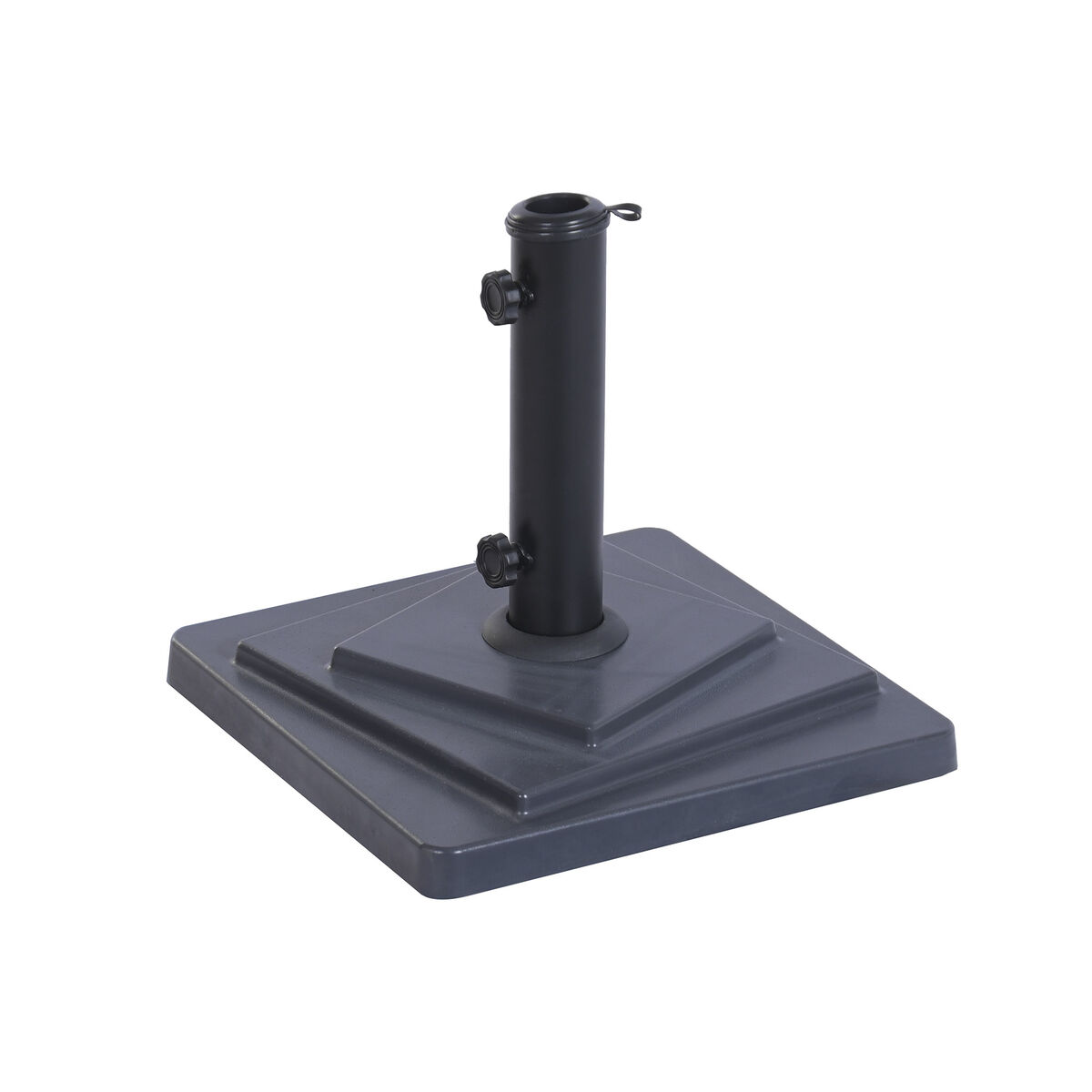 Voet voor Parasol Home ESPRIT Zwart 36 x 36 x 35 cm