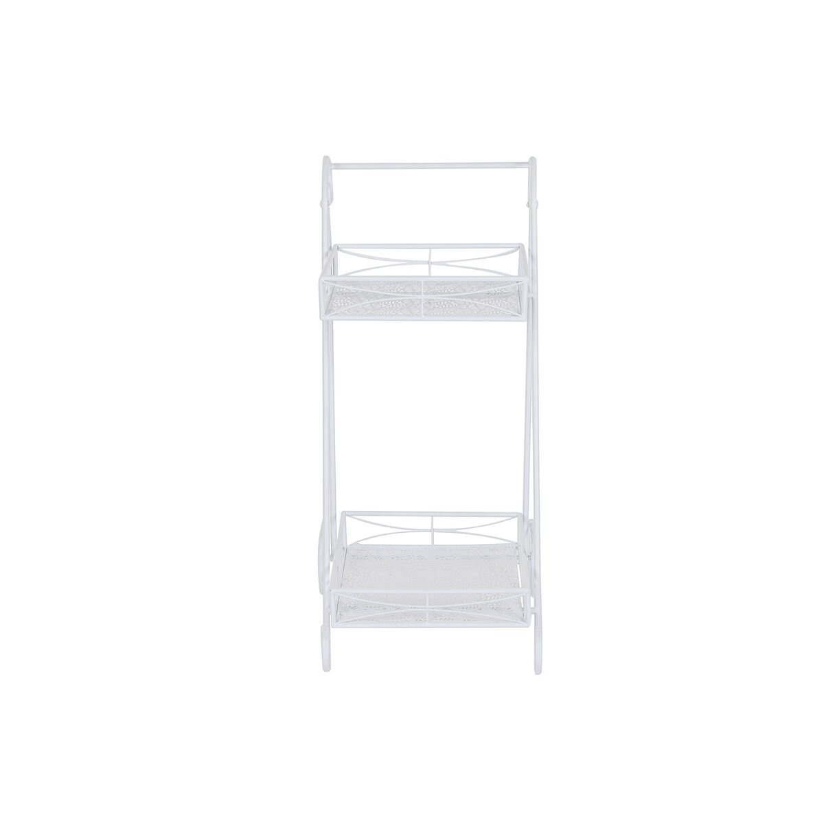 Multifunctionele kar Home ESPRIT Wit 43 X 38 X 76 CM