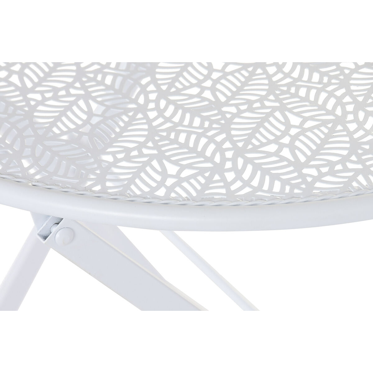 Tafel met twee stoelen Home ESPRIT Wit 60 x 60 x 70 cm