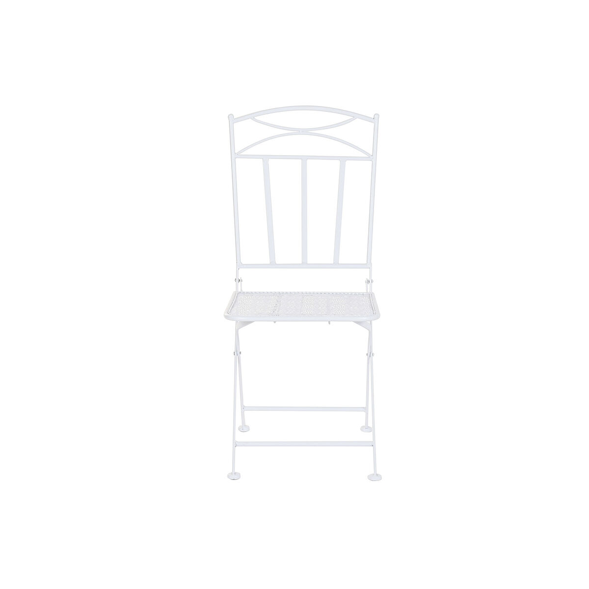 Tafel met twee stoelen Home ESPRIT Wit 60 x 60 x 70 cm