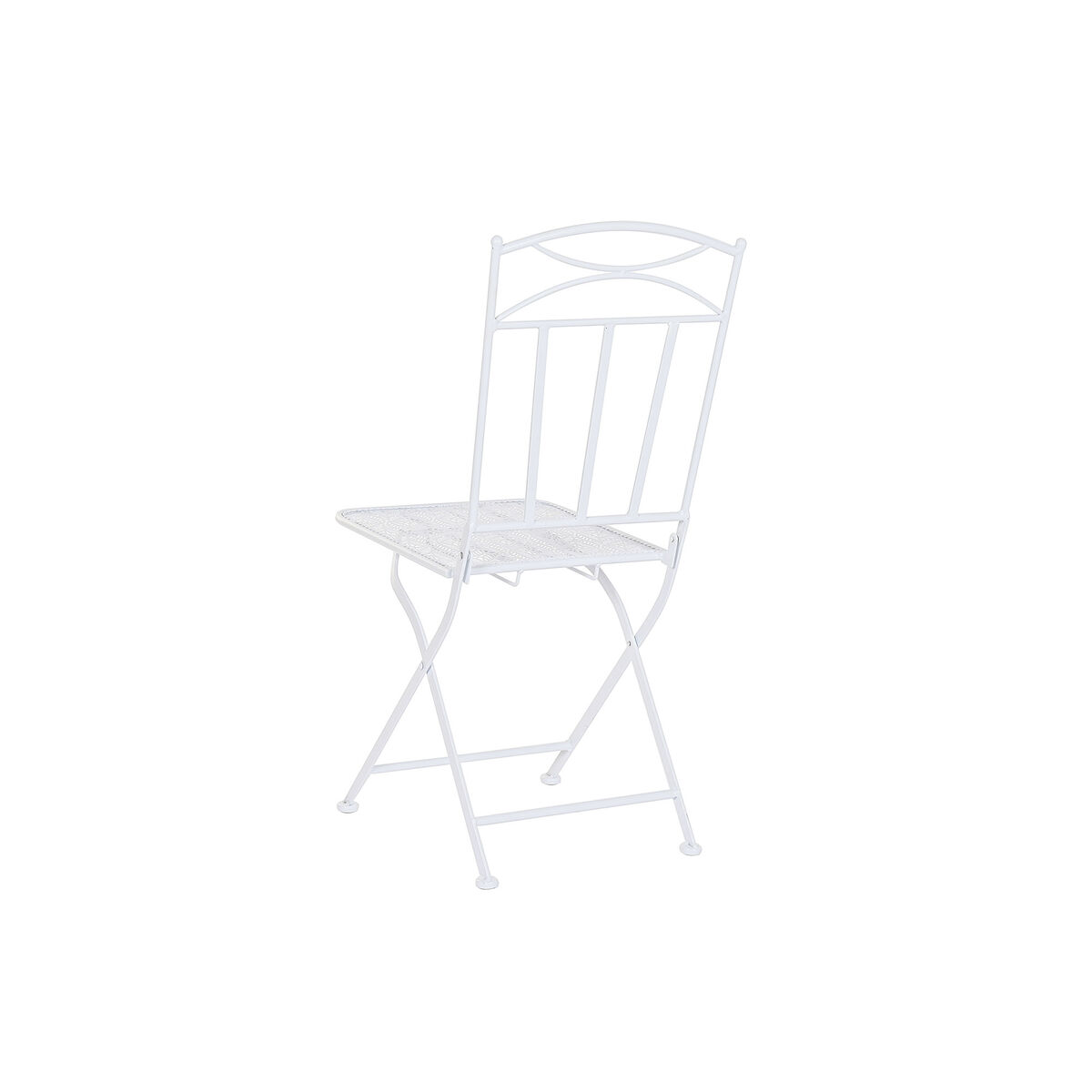 Tafel met twee stoelen Home ESPRIT Wit 60 x 60 x 70 cm