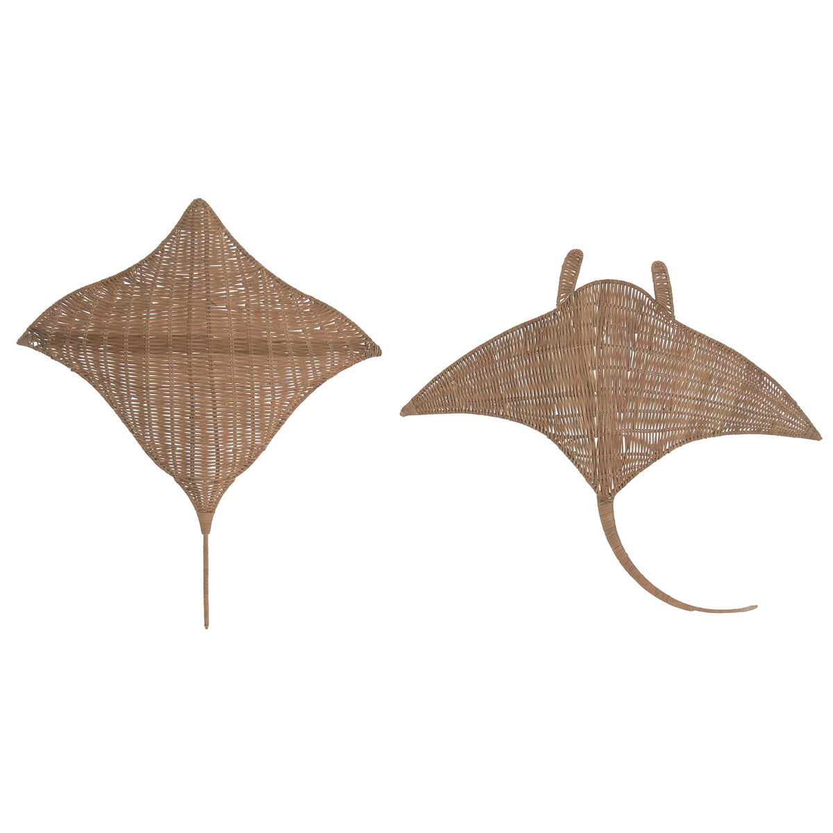 Wanddecoratie Home ESPRIT Natuurlijk Mediterrane (2 Stuks)