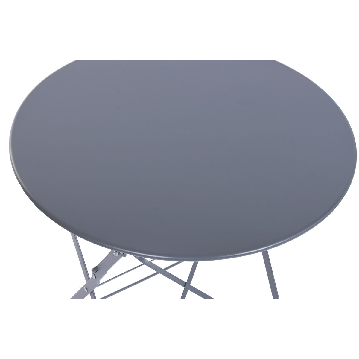 Tafel met twee stoelen Home ESPRIT Grijs 60 x 60 x 71 cm