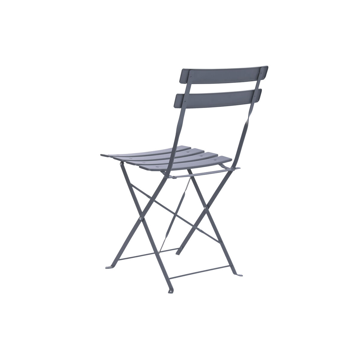 Tafel met twee stoelen Home ESPRIT Grijs 60 x 60 x 71 cm