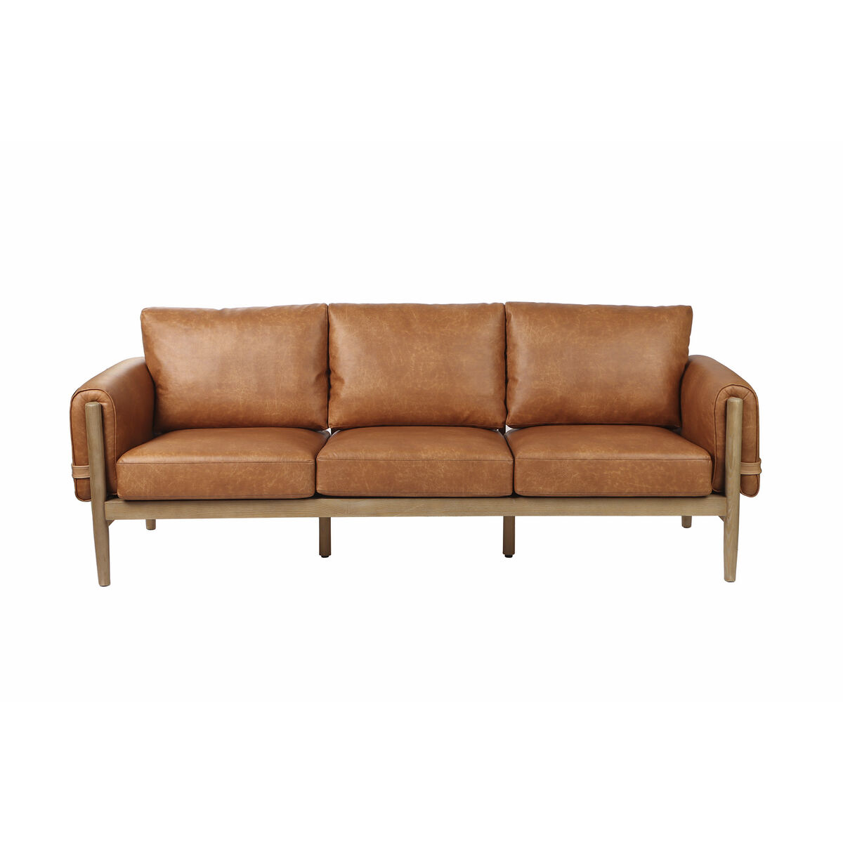 Sofa Home ESPRIT Bruin Modern 220 X 80 X 82 CM