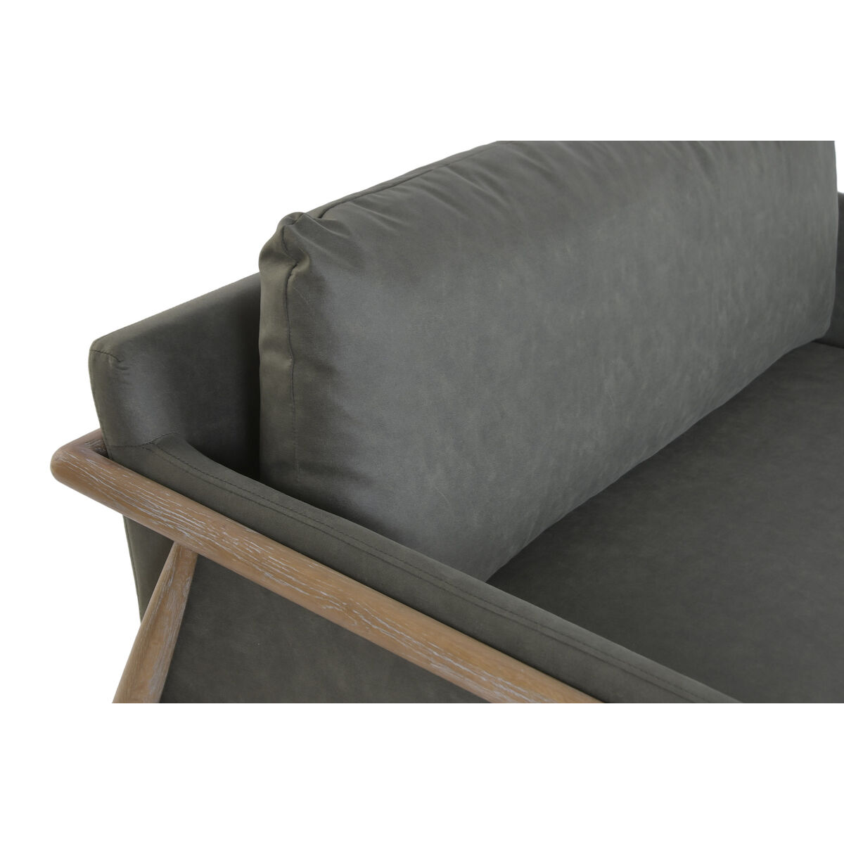 Sofa Home ESPRIT Bruin Groen Stads Decapé 126,5 X 75 X 82 CM