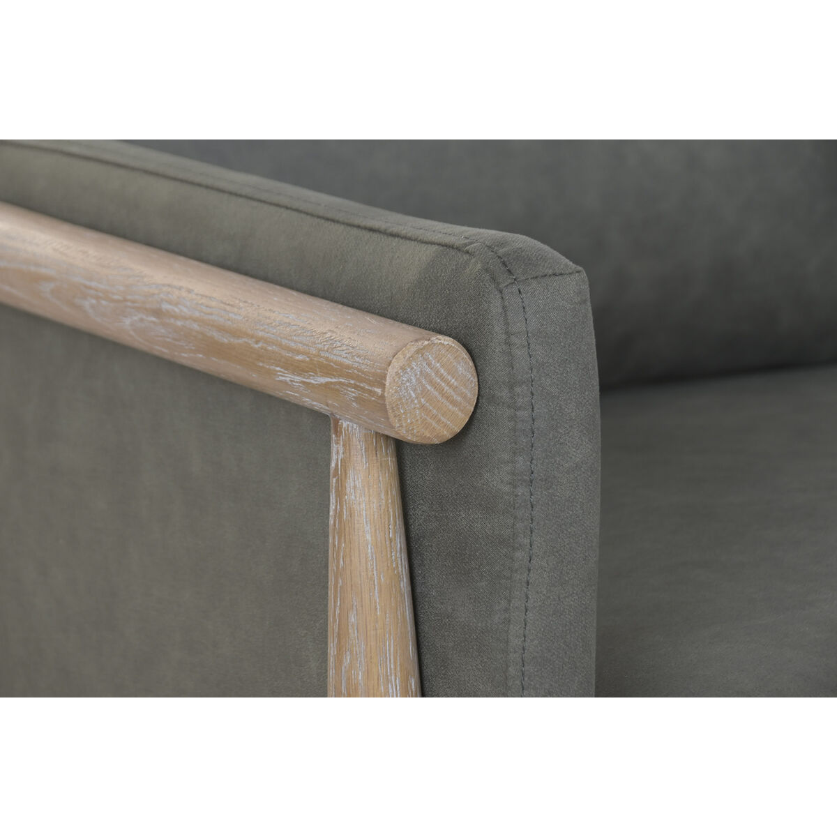 Sofa Home ESPRIT Bruin Groen Stads Decapé 126,5 X 75 X 82 CM