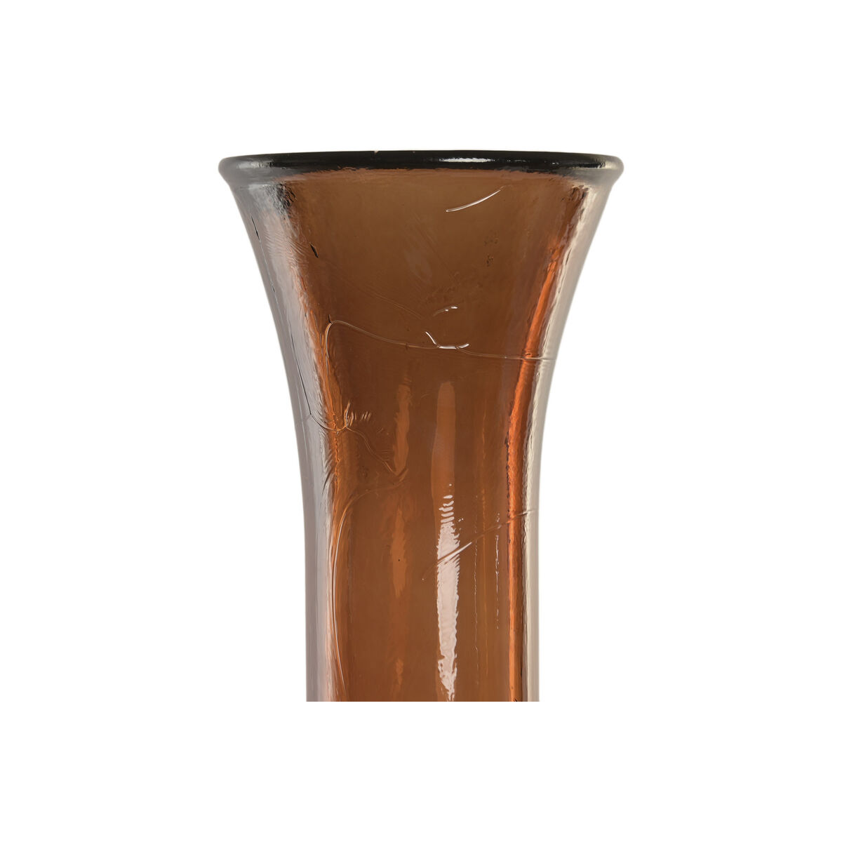 Vaas Home ESPRIT Amber Gerecycled glas Traditionele stijl Alpino 29 x 29 x 100 cm
