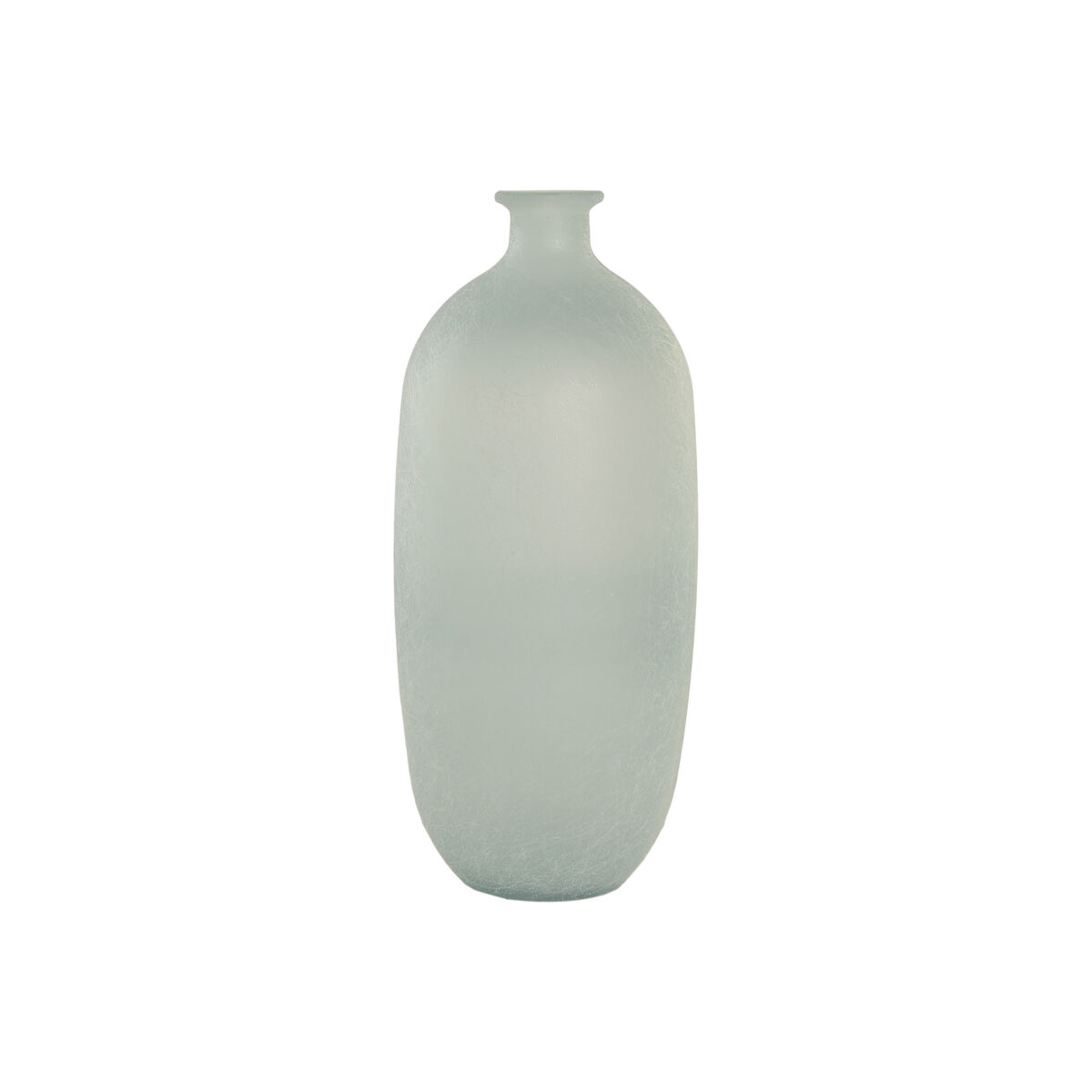 Vaas Home ESPRIT Hemelsblauw Gerecycled glas Mediterrane 19 x 19 x 45 cm