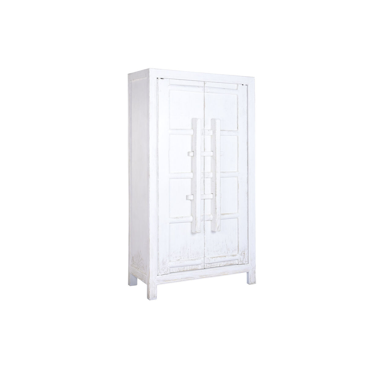 Kast Home ESPRIT Wit Elmhout 115 x 48 x 210 cm