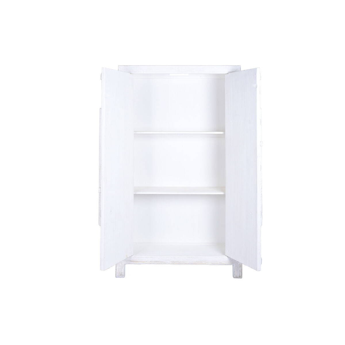 Kast Home ESPRIT Wit Elmhout 115 x 48 x 210 cm