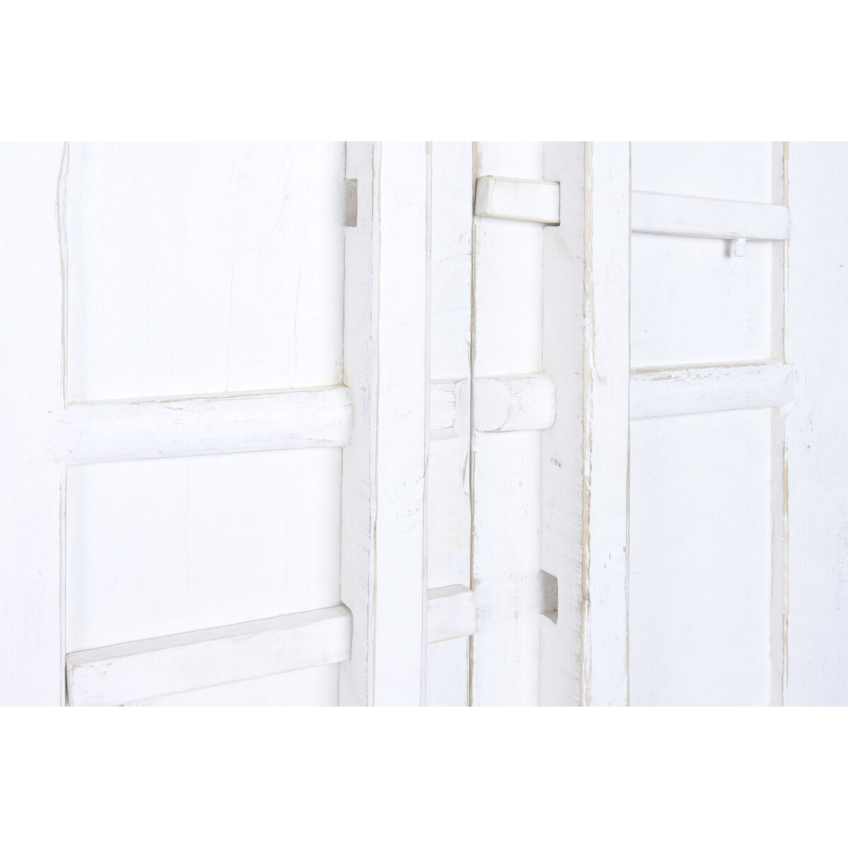 Kast Home ESPRIT Wit Elmhout 115 x 48 x 210 cm