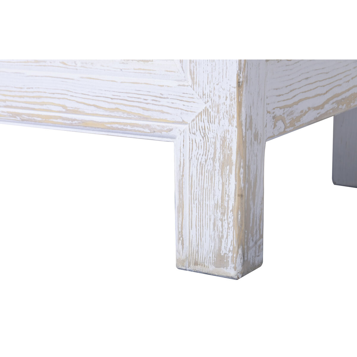 Kast Home ESPRIT Wit Elmhout 115 x 48 x 210 cm