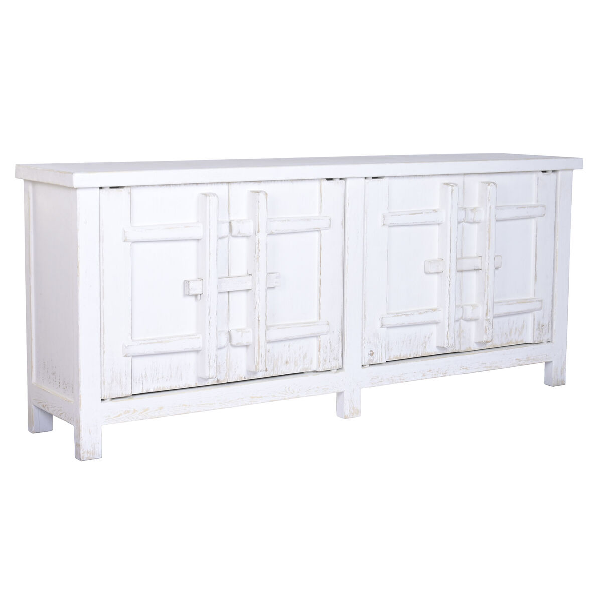 Dressoir Home ESPRIT Wit Elmhout 230 x 48 x 96 cm