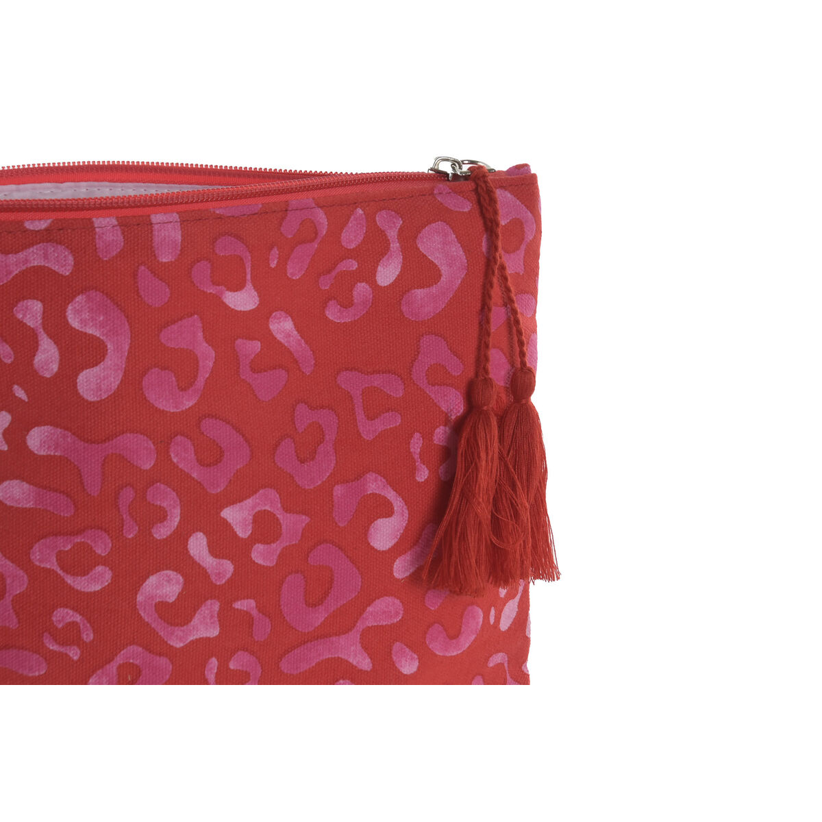 Reistasje Home ESPRIT Bruin Groen Roze Mediterrane 20 x 5 x 25 cm (3 Stuks)