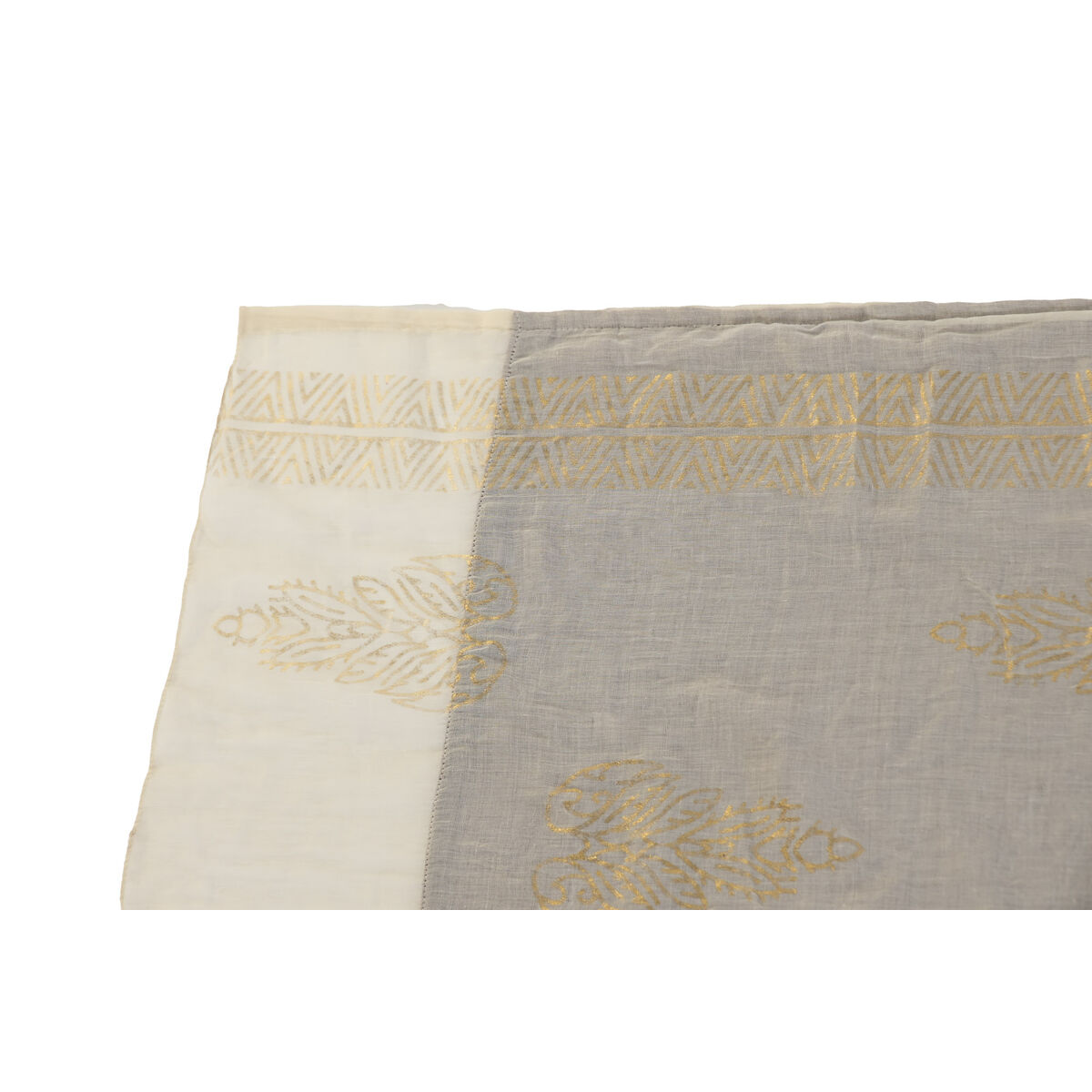 Strandhanddoek Home ESPRIT Groen Beige Gouden Koraal Polyester Katoen (3)